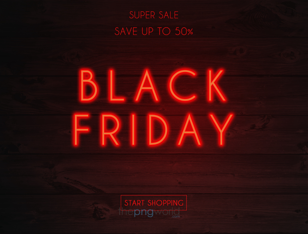 Black Friday Sale Neon Text PSD black friday,friday,shopping,festival,stores,vector,illustration,gift,box,3d,xmas background,christmas,sale,psd,discount,banner